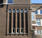 Detail gevel Corn. Krusemanstraat.
<br/>
Gert-Jan Lobbes, 2015